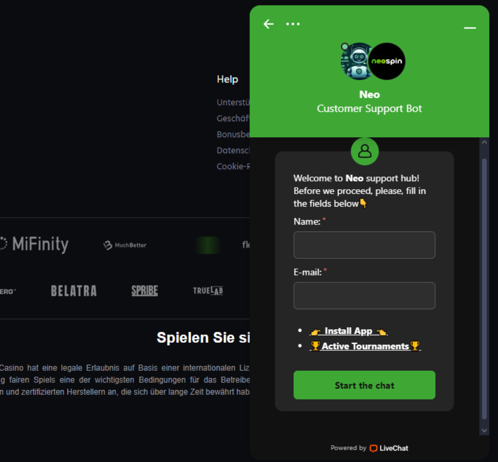 Neospin Chat
