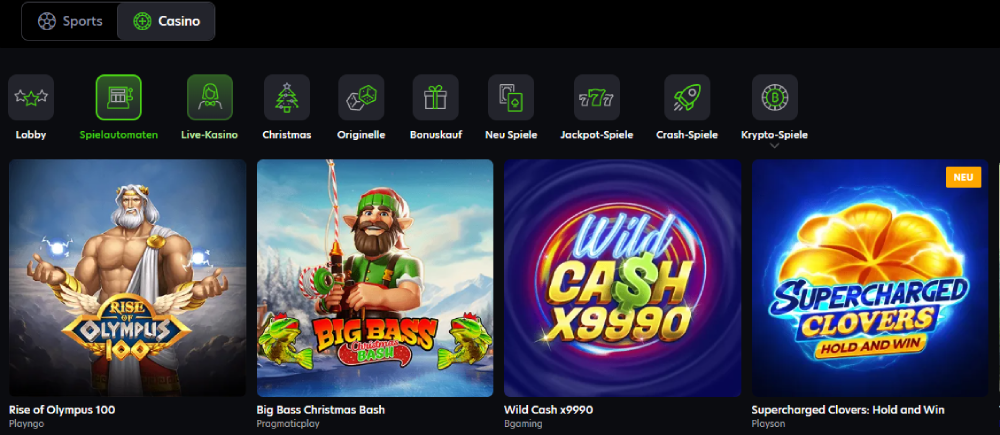 Neospin Live-Casino